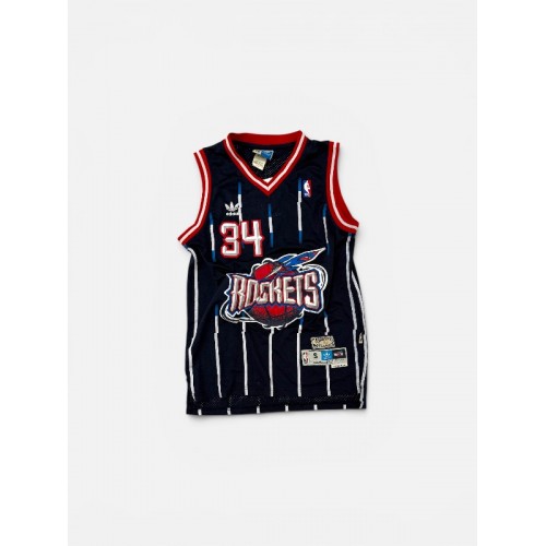 HOUSTON ROCKETS OLAJUWON 34 ADIDAS NBA JERSEY S